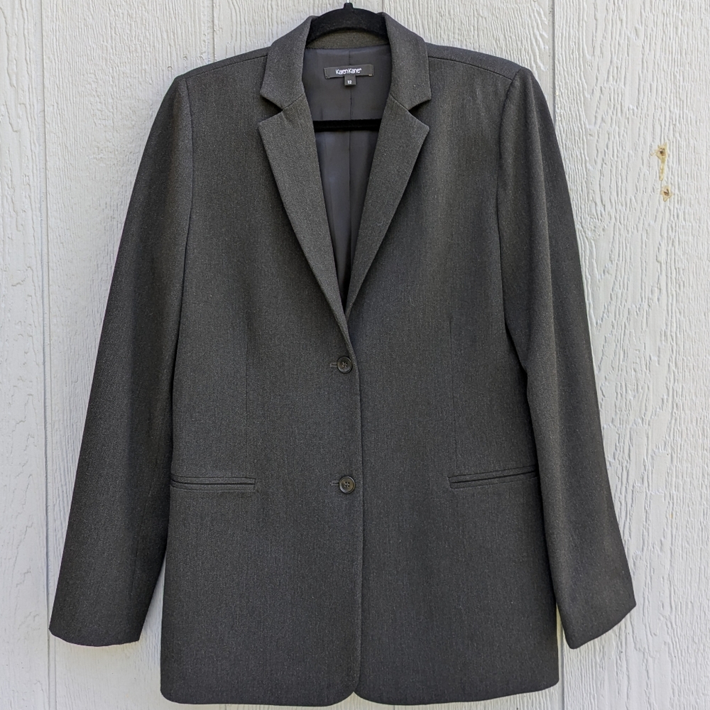 Karen Kane 2-Button Blazer Black Size‎ 12